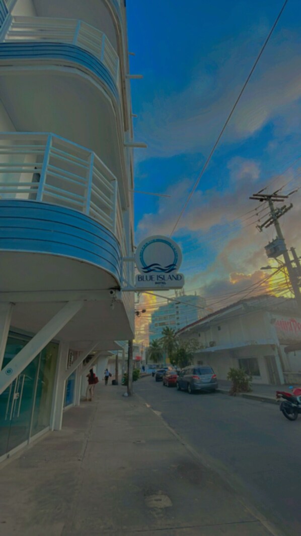 Front of property - Blue Island Hotel (San Andrés)