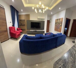 Living area - Luxurious VI condo (Lagos)