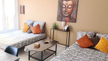 1 bedroom, iron/ironing board, travel crib, free WiFi