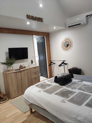 LE NAMASTE Charmante maisonnette climatisée de 45 m²
