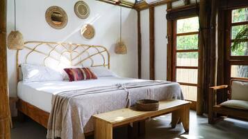 Wifi gratis y ropa de cama