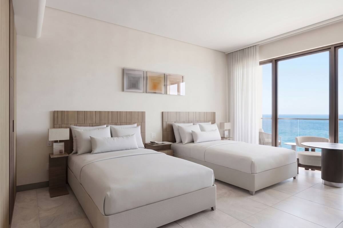 Signature Room, 2 Queen Beds, Sea View | View from room
