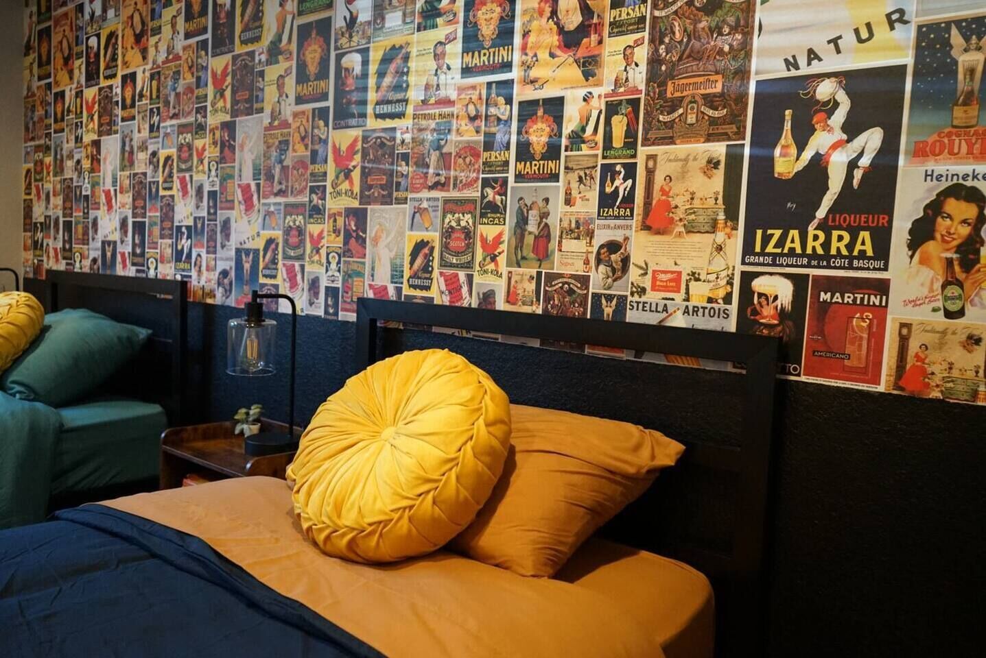 6 quartos, ferros/tábuas de passar roupa, Wi-Fi de cortesia