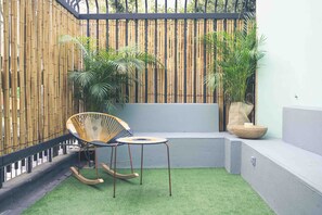 Habitación Sencilla Doble | Terraço/pátio