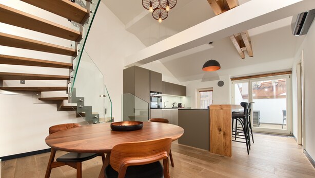 Dining - Historical Two-Bedroom Penthouse in the Centre - Kolkovna (Hlavní mesto Praha)