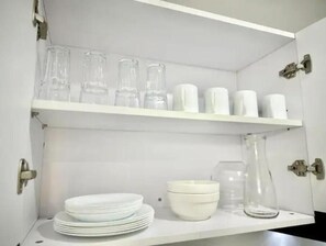 Haartrockner, Seife, Toilettenpapier