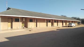 Voorkant van accommodatie