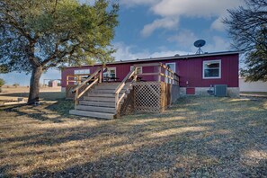 Exterior - Peaceful Country Retreat:  Pond, Deck, Fire Pit (Lometa)