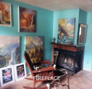 Interior - Randy's Roost --cozy private unit within an artists home/studio and gallery. (Santa Fe)