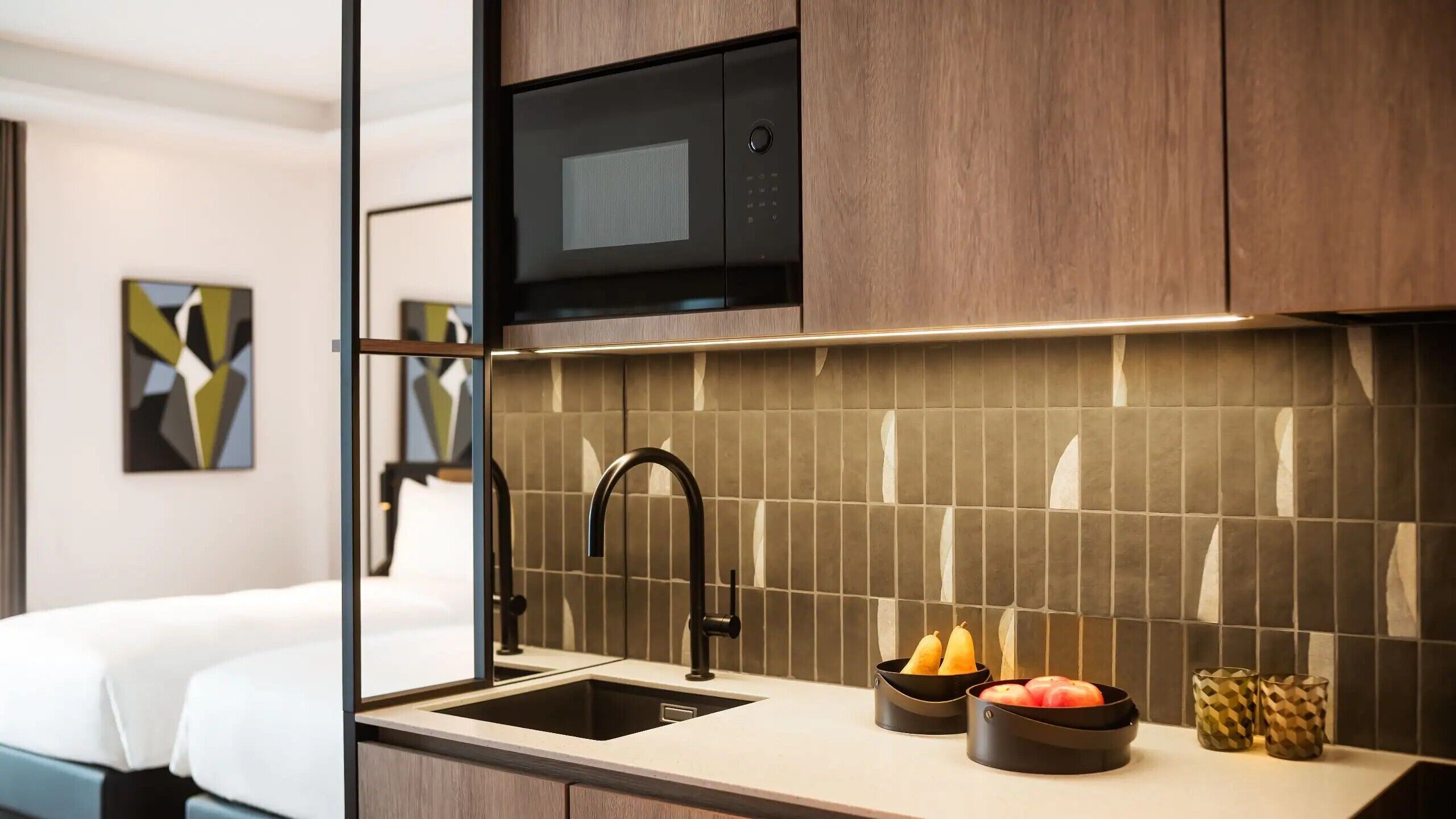 Studio, 2 Single Beds