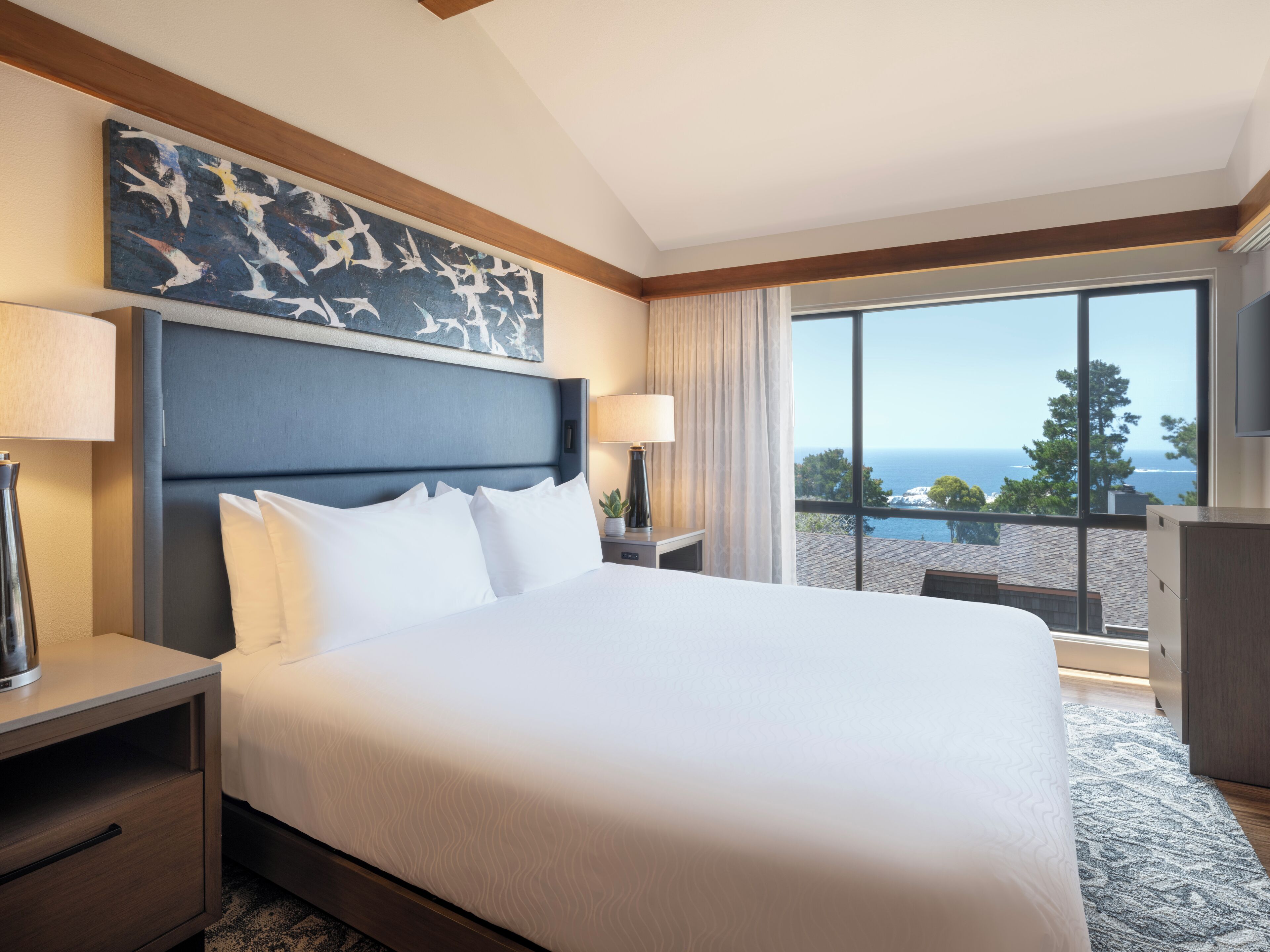 别墅, 2 间卧室 | 高档床上用品、加厚床垫、客房内保险箱、办公桌