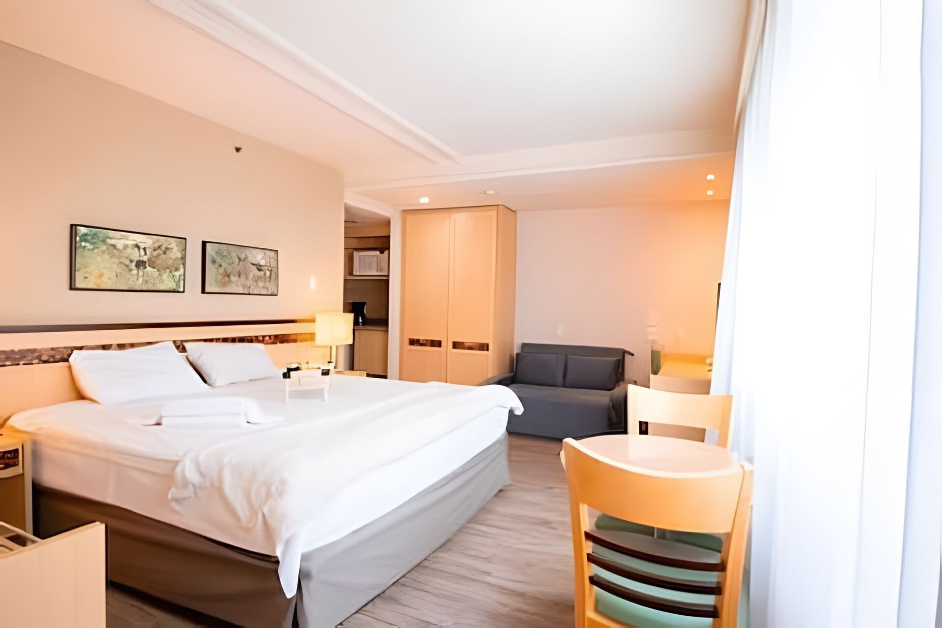 Apartamento | Escrivaninha, Wi-Fi de cortesia