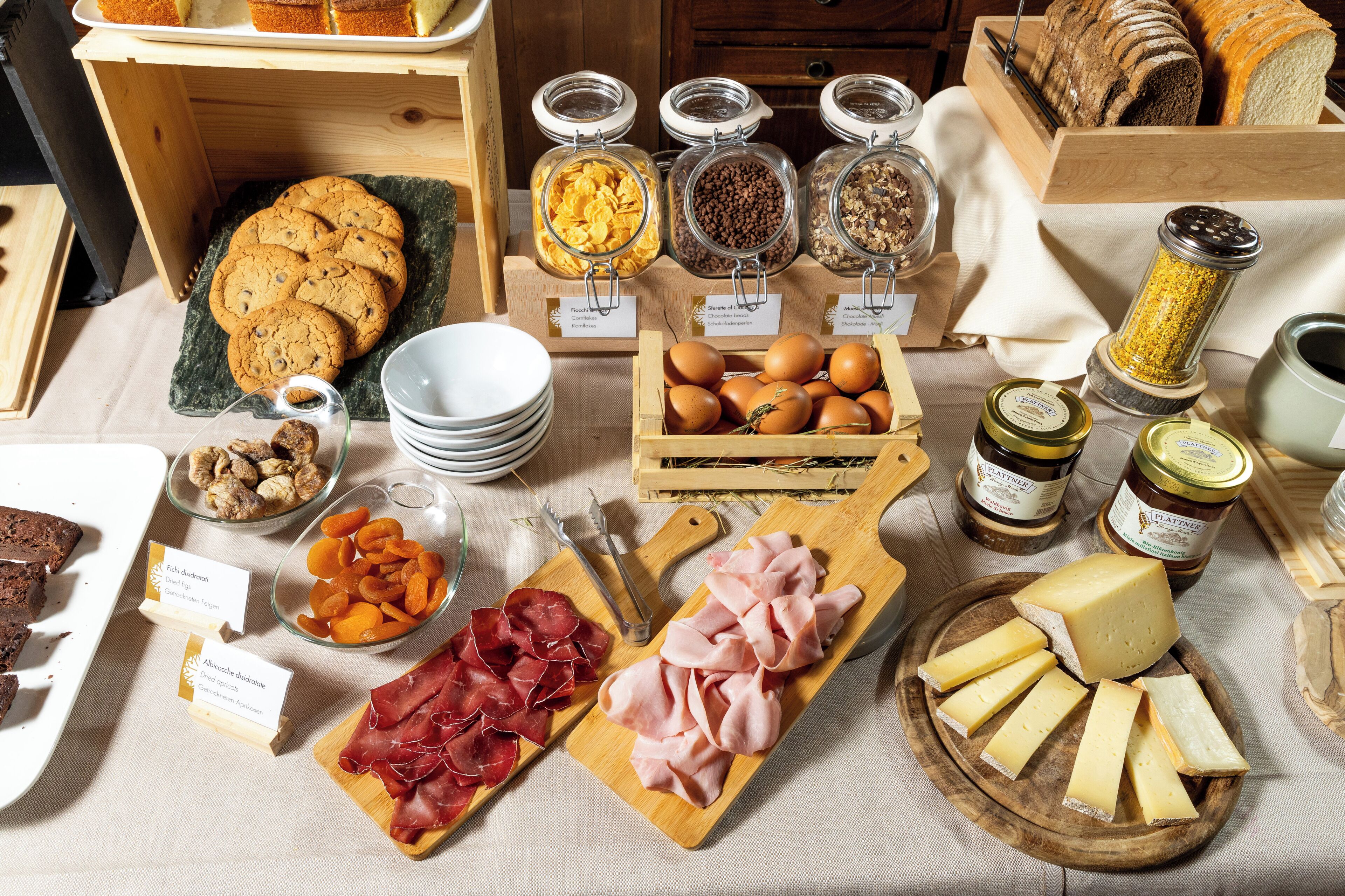 Tägliches inbegriffenes Frühstücksbuffet