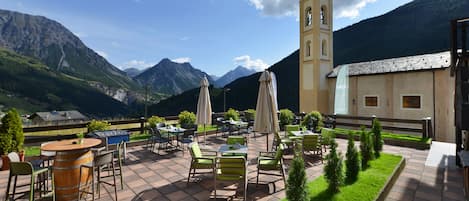 Terrasse sur le toit