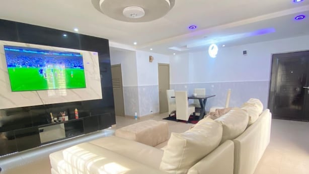 Premium Apartment | Living area - Samcel Shortlet Apartment (Lagos)
