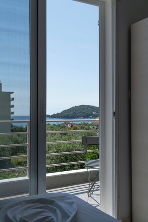 Deluxe Triple Room, Sea View | Beach/ocean view