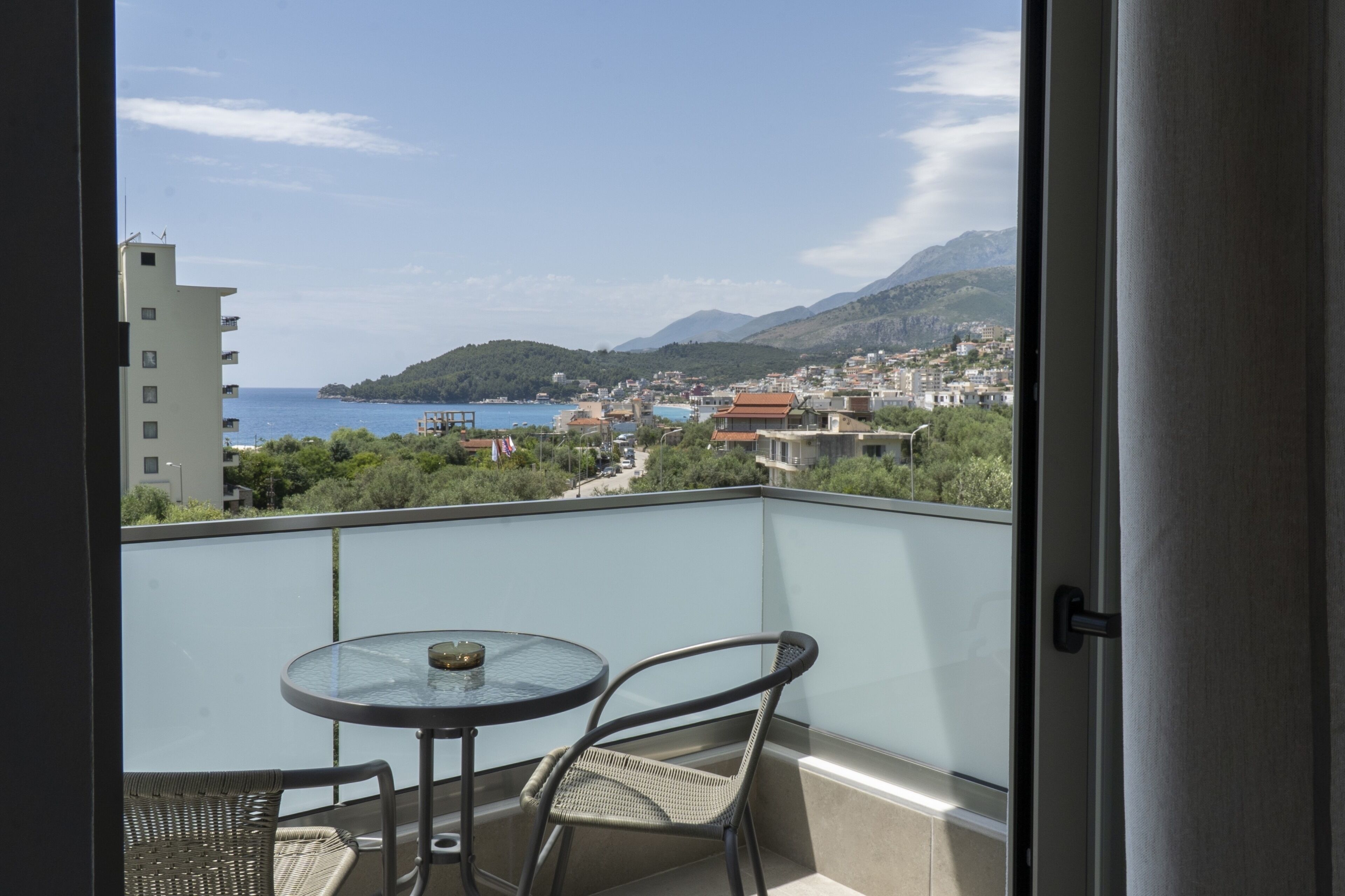 Habitación Deluxe doble | Terraza o patio