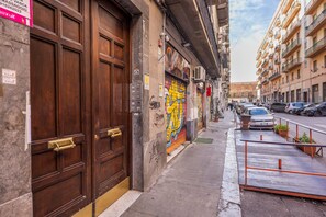 Façade de l’hébergement