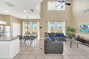 TV - Beautiful 8 Bed Pool Home with Spa-8583SKD (Kissimmee)
