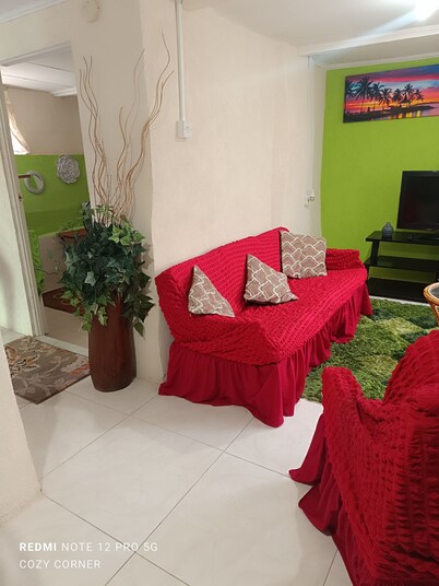 Cozy comfortable one bedroom apartment with all the comforts of home.