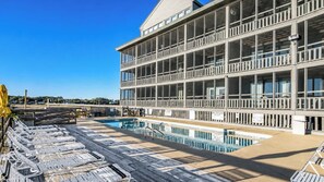Pool - Seawatch Condo | Marsh View & Pool  | Cozy 2BR  |  Relaxing Amenities Free Travel Insurance on weekly rentals (Murrells Inlet)
