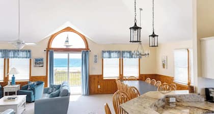 Rio Rodanthe | Oceanfront 8BR with Private Lazy River | Outer Banks, NC