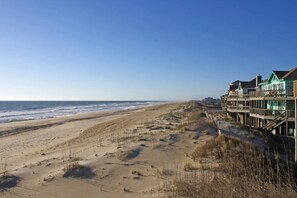 On the beach