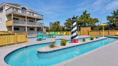 Rio Rodanthe | Oceanfront 8BR with Private Lazy River | Outer Banks, NC
