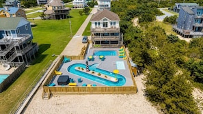 Exterior - Rio Rodanthe | Oceanfront 8BR with Private Lazy River | Outer Banks, NC (Rodanthe)
