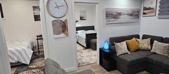 Cozy Guest Suite in Leduc AB|11 mins to YEG Airport|Netflix| Cable| Free Parking