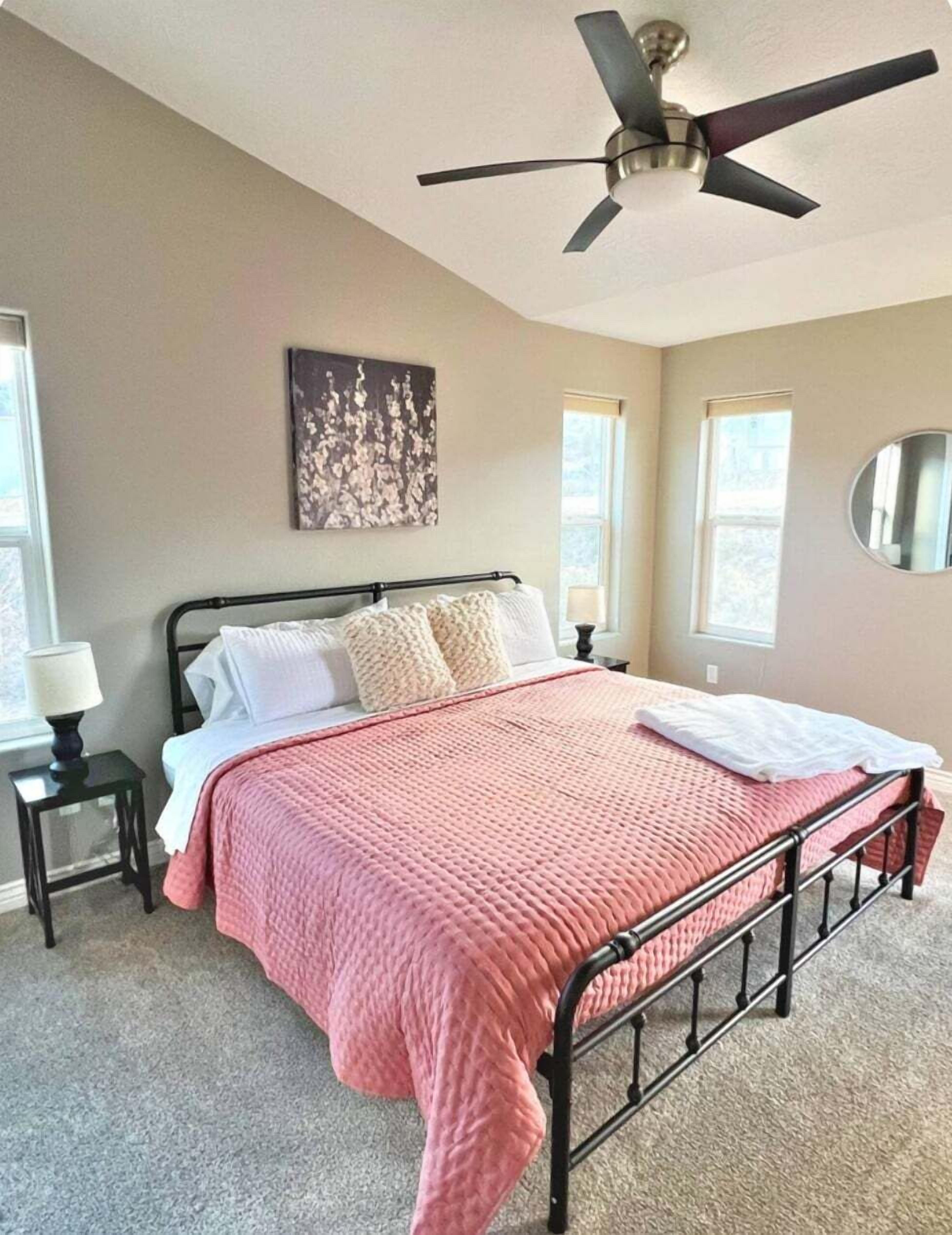 3 habitaciones, wifi y ropa de cama 