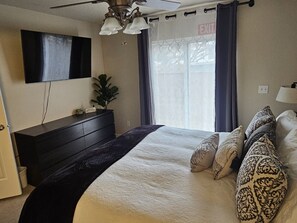 2 habitaciones, tabla de planchar con plancha y wifi gratis