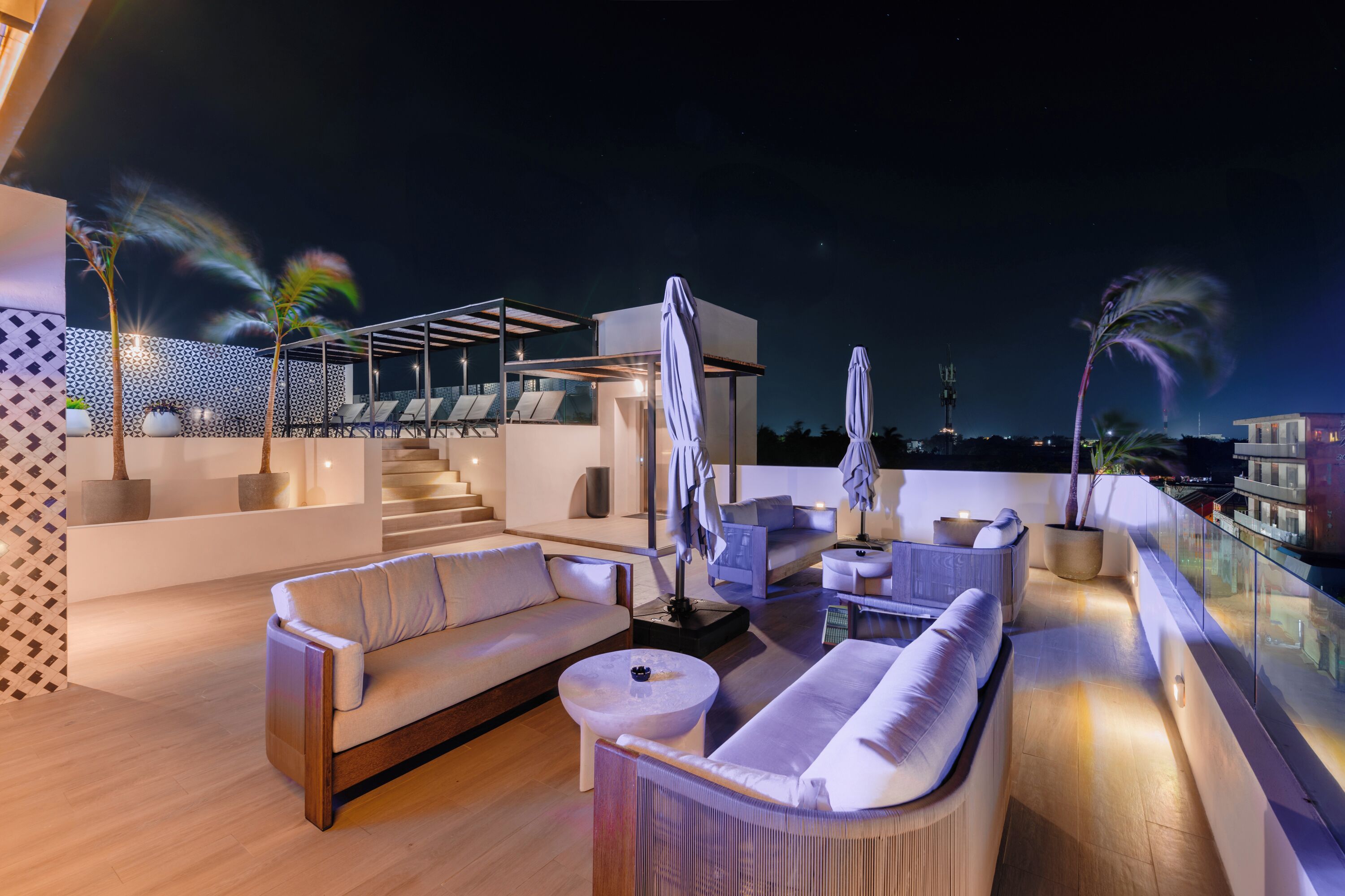 Terraza en la azotea