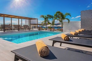 Piscina en la azotea