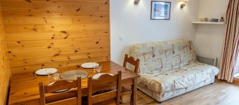 2nd floor, fitness, swimming pool, sauna, balcony, tv, ski locker, 34m², Les Orres
