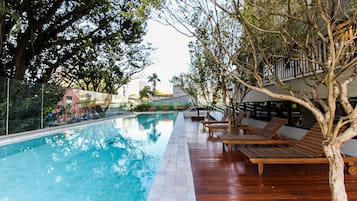 Classic Studio | Pool | Outdoor pool, pool umbrellas, pool loungers