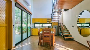 Premium Villa | Living area | 40-inch LED TV with digital channels, Netflix, streaming services