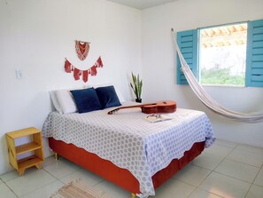 1 bedroom, desk, travel crib, free WiFi