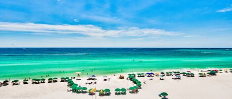 Accommodatie ligt op het strand