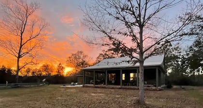 Private and peaceful setting surrounded by Longleaf Pines on the Perdido River