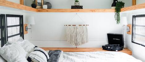 1 soverom og sengetøy