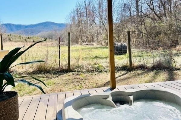 Bain à remous extérieur