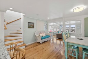 Interior - 2BR/2BA Harborside Home · Fenced Backyard · Ocean View ·Walk to Rocky Neck+Beach (Gloucester)