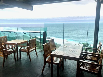 Spectacular ocean views  from this historic property in Carmel Highlands