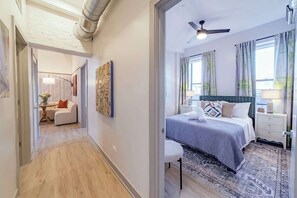 4 soverom, strykejern/-brett, wi-fi (inkludert) og sengetøy