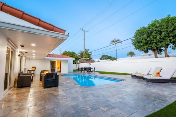 Outdoor pool