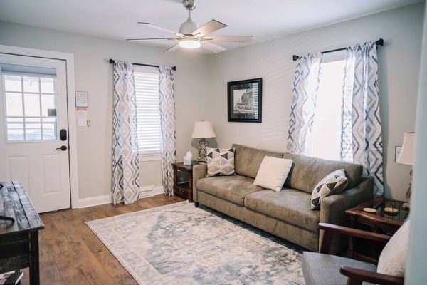 Sofa Bed and 50" smart TV