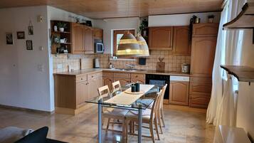 Microwave, oven, dishwasher