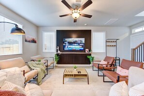 Smart TV, video games, ping pong