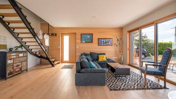 Télévision, cheminée